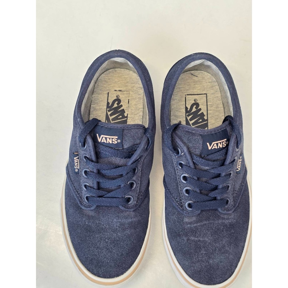 Vans Women's Sneakers Size 6 Navy Blue Suede Casual Skate Shoes 500714‎ - Picture 8 of 15